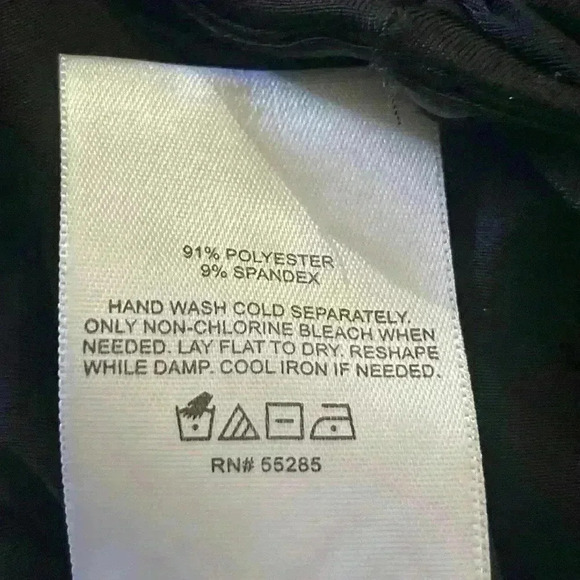 Express NWT Strapless Wide Leg Jumpsuit Black Size Small - Picture 13 of 14